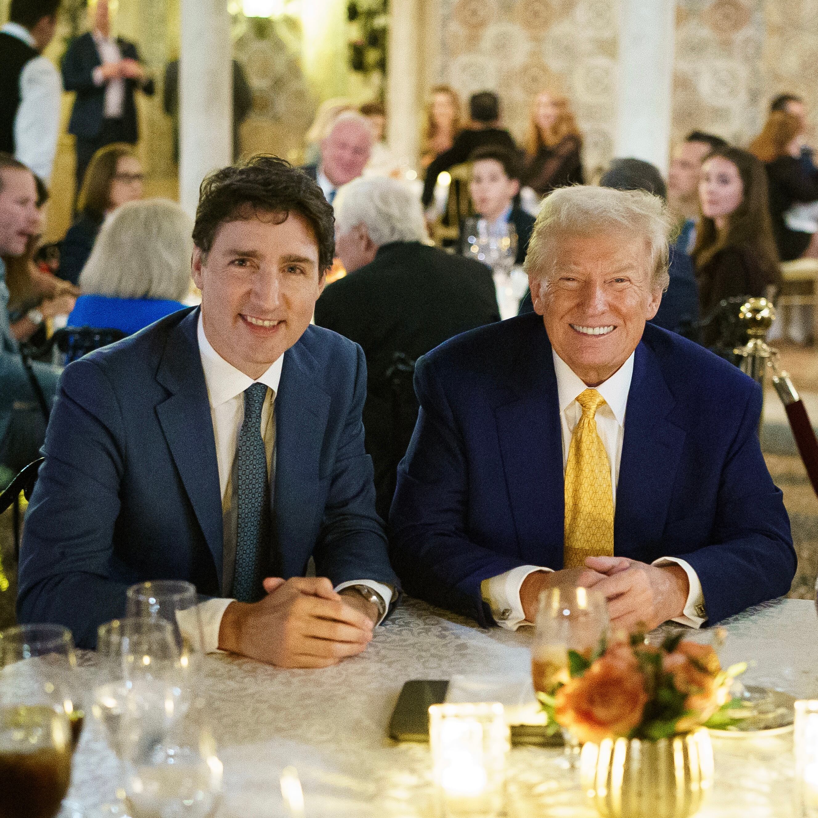 Justin Trudeau y Donald Trump