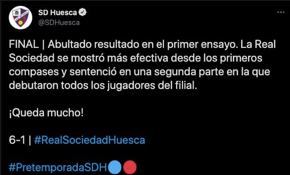 Nacho Ambriz perdió en su primer partido con la SD Huesca