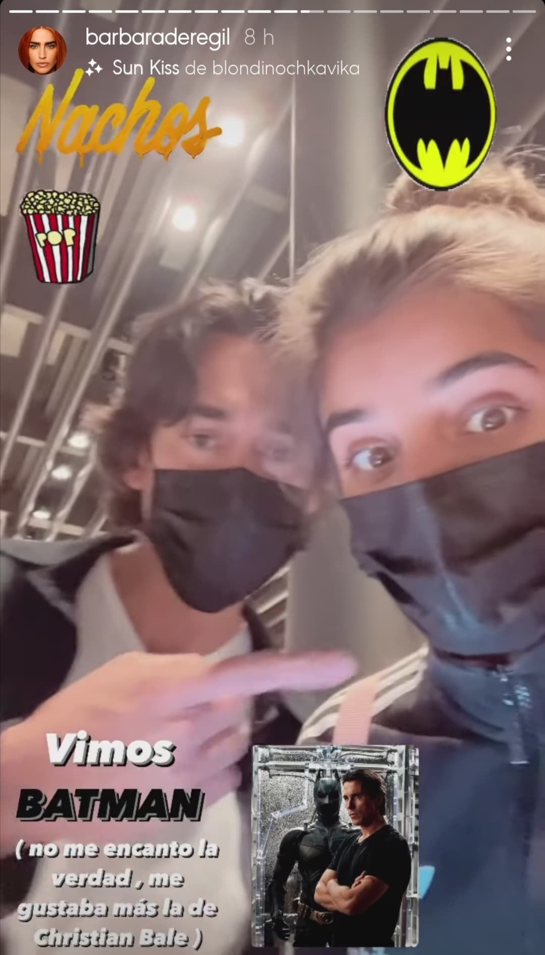 Bárbara e Regil va al cine con Fernando Schoenwald.