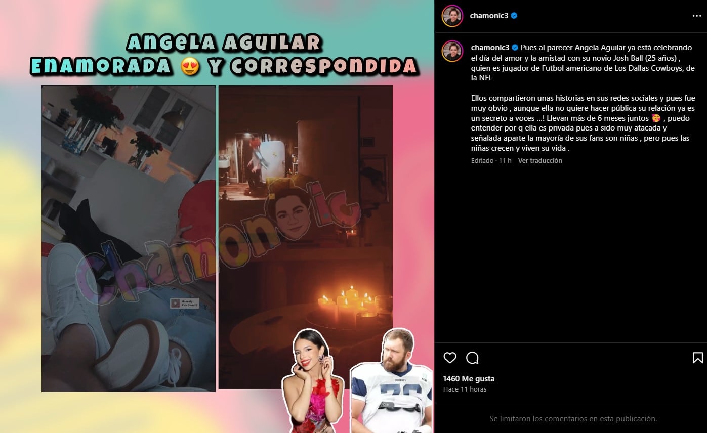 Ángela Aguilar y Josh Ball