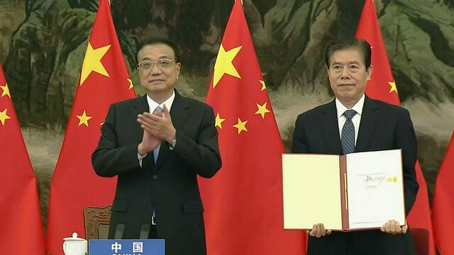 China firma acuerdo