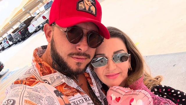 Alicia Villarreal y su novio, Cibad Hernández