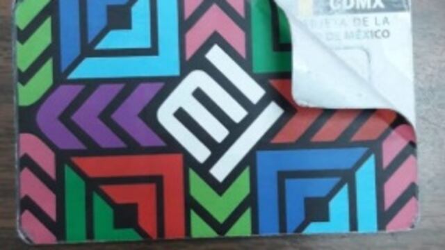 Tarjeta multimodal de la CDMX