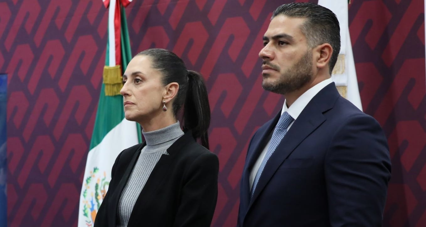 Claudia Sheinbaum y Omar García Harfuch