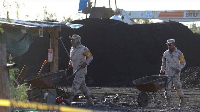 Rescate de mineros atrapados Sabinas, Coahuila