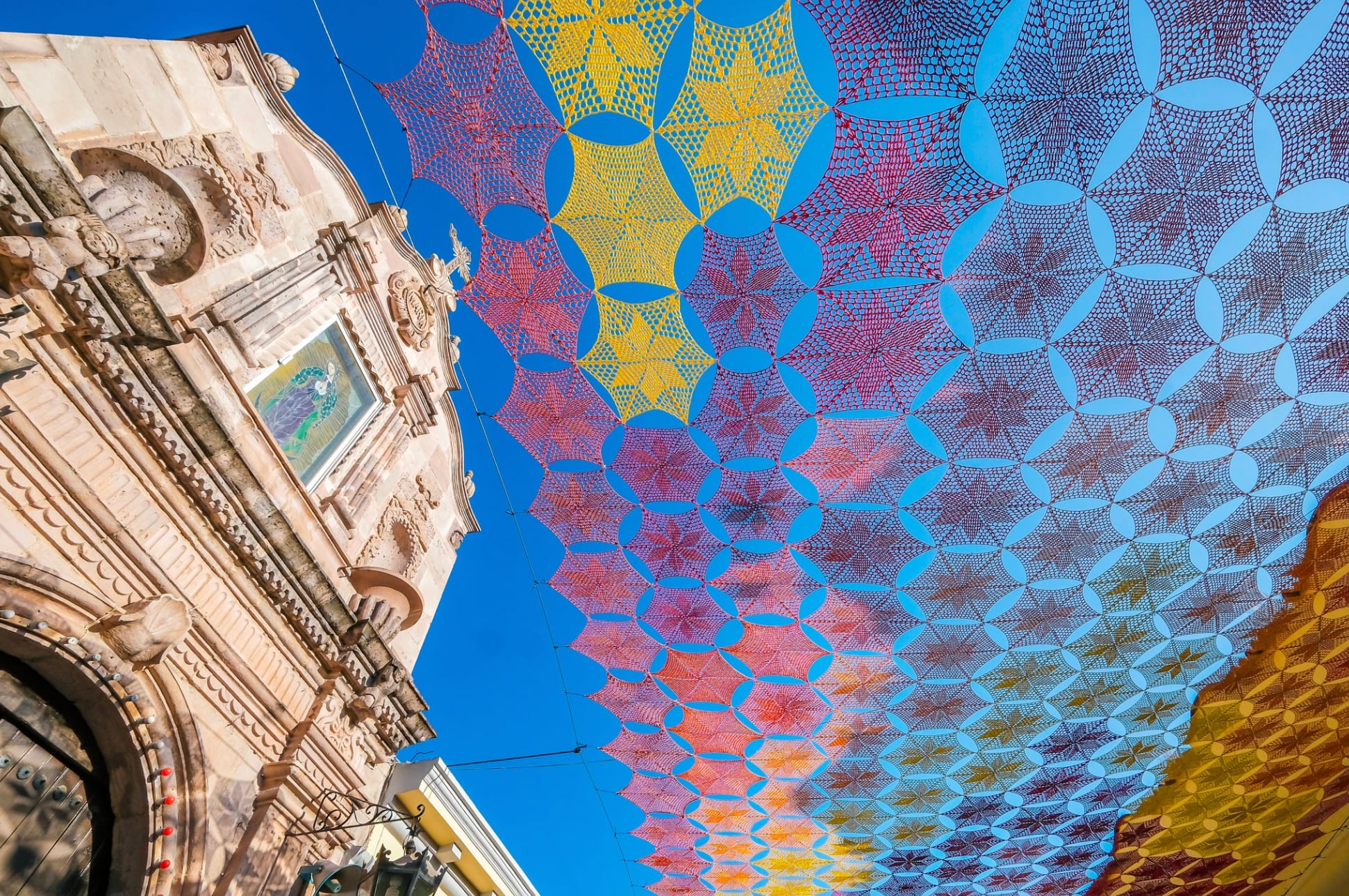 Pabellón de crochet en Etzatlán, Jalisco