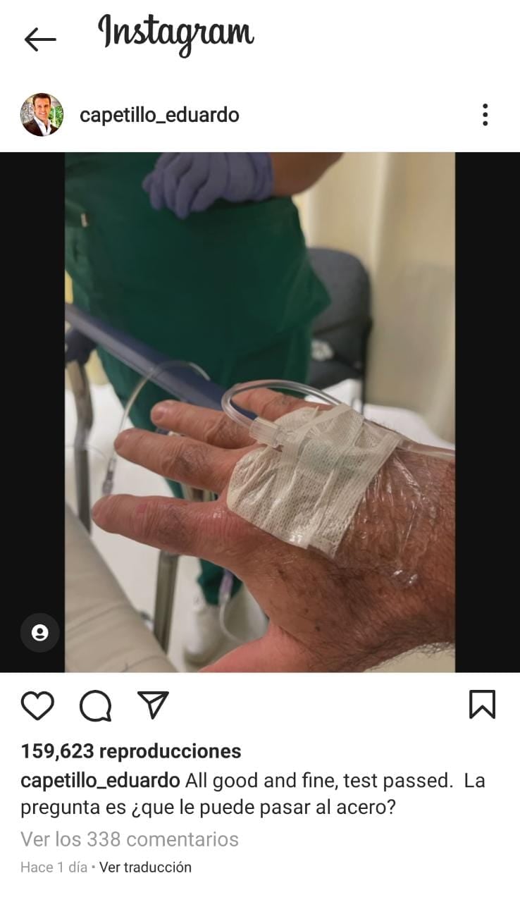 Publicación de Instagram