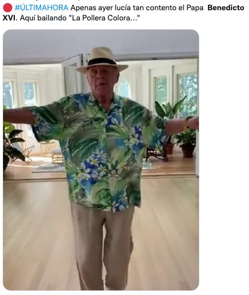 Memes de Benedicto XVI sobre su supuesta muerte