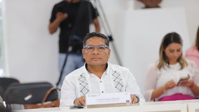Gilberto Gómez, alcalde de Puerto Aventuras.