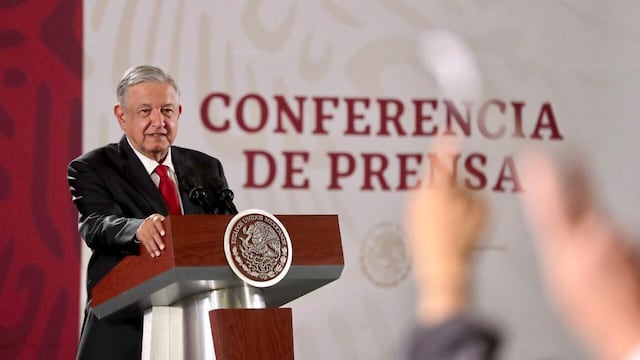 AMLO responde preguntas de la prensa en Palacio Nacional