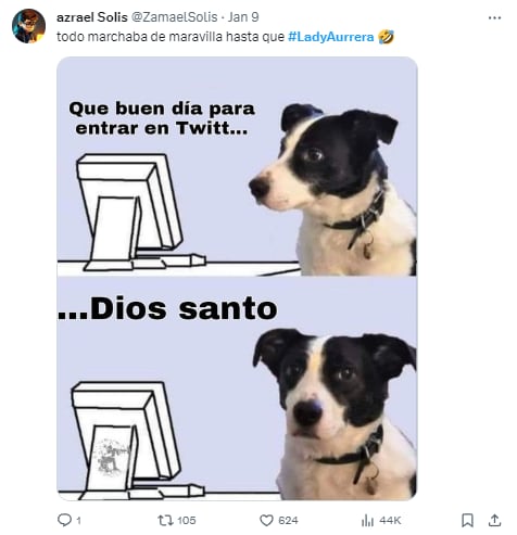 Memes de Lady Aurrerá