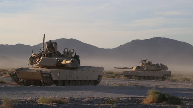Tanques M1 Abrams de Estados Unidos