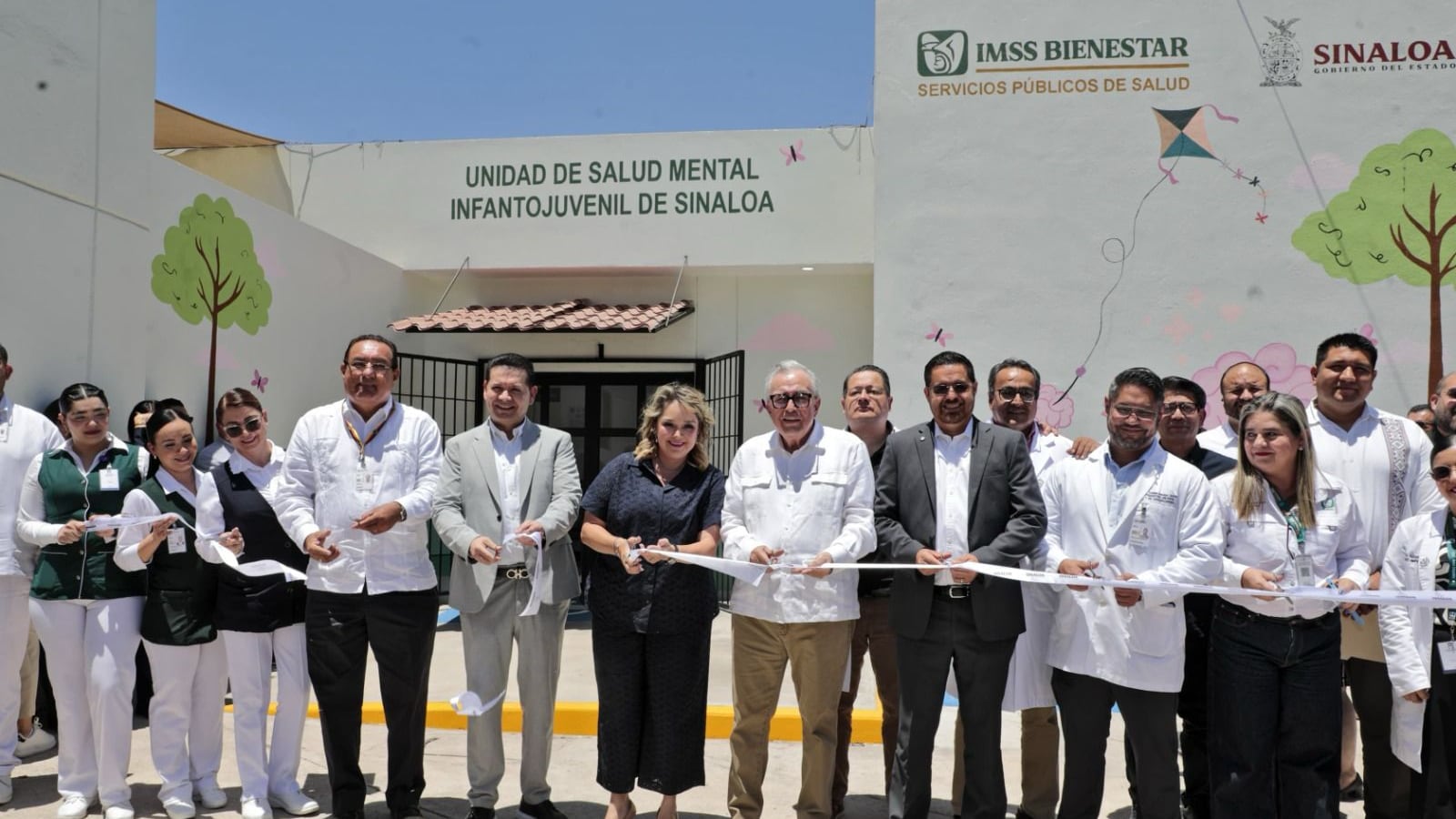 Rubén Rocha inauguró la Unidad de Salud Mental Infantojuvenil en Culiacán