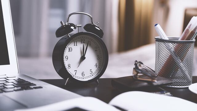 Reloj despertador, imagen ilustrativa.