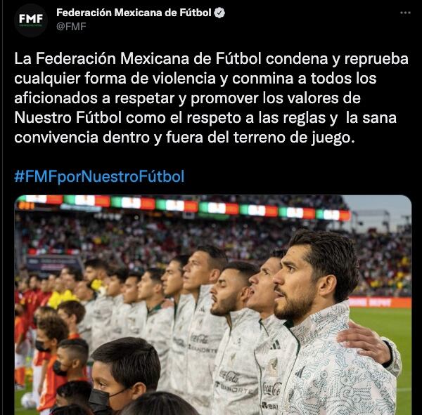 FMF condena violencia