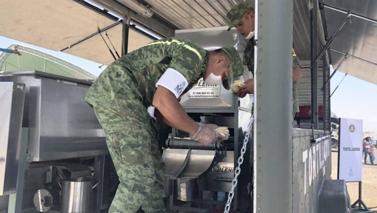 Tortilladora de la Sedena