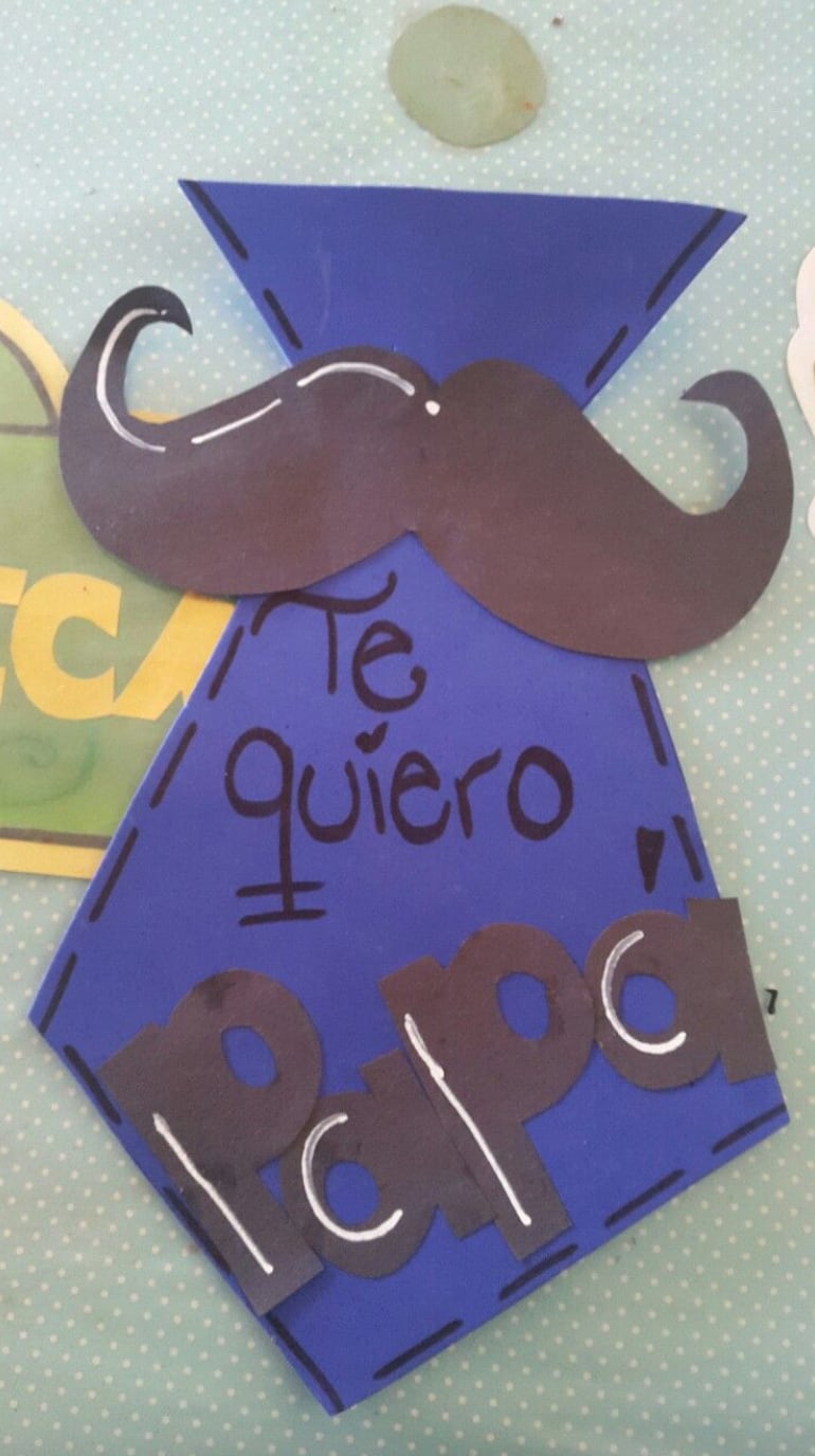 Tarjeta Día del Padre, corbata