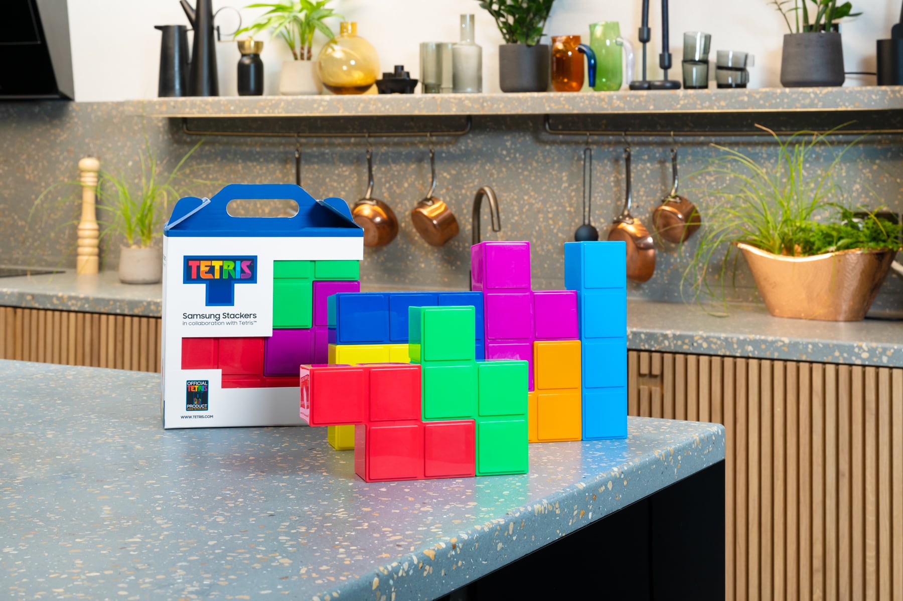 Tuppers de Samsung y Tetris