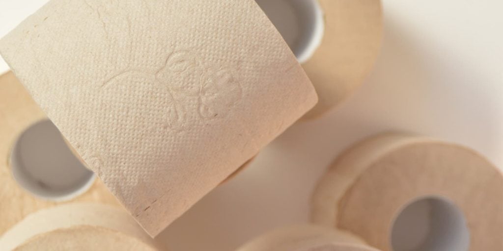 Papel de baño reciclado