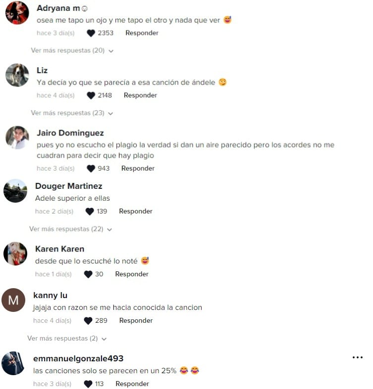 Usuarios de TikTok responden al video que acusa de plagio a Ángela Aguilar