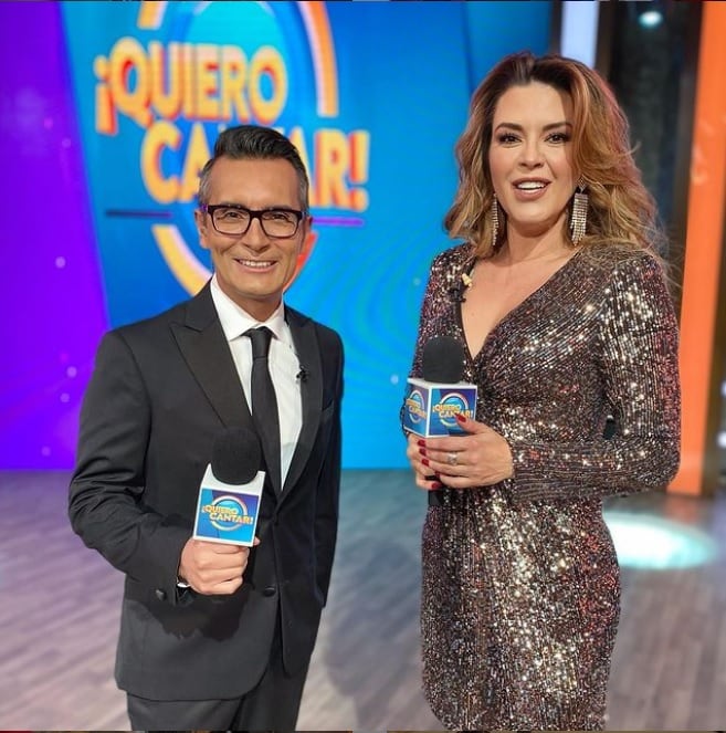 Alicia Machado conduce 'Quiero cantar'