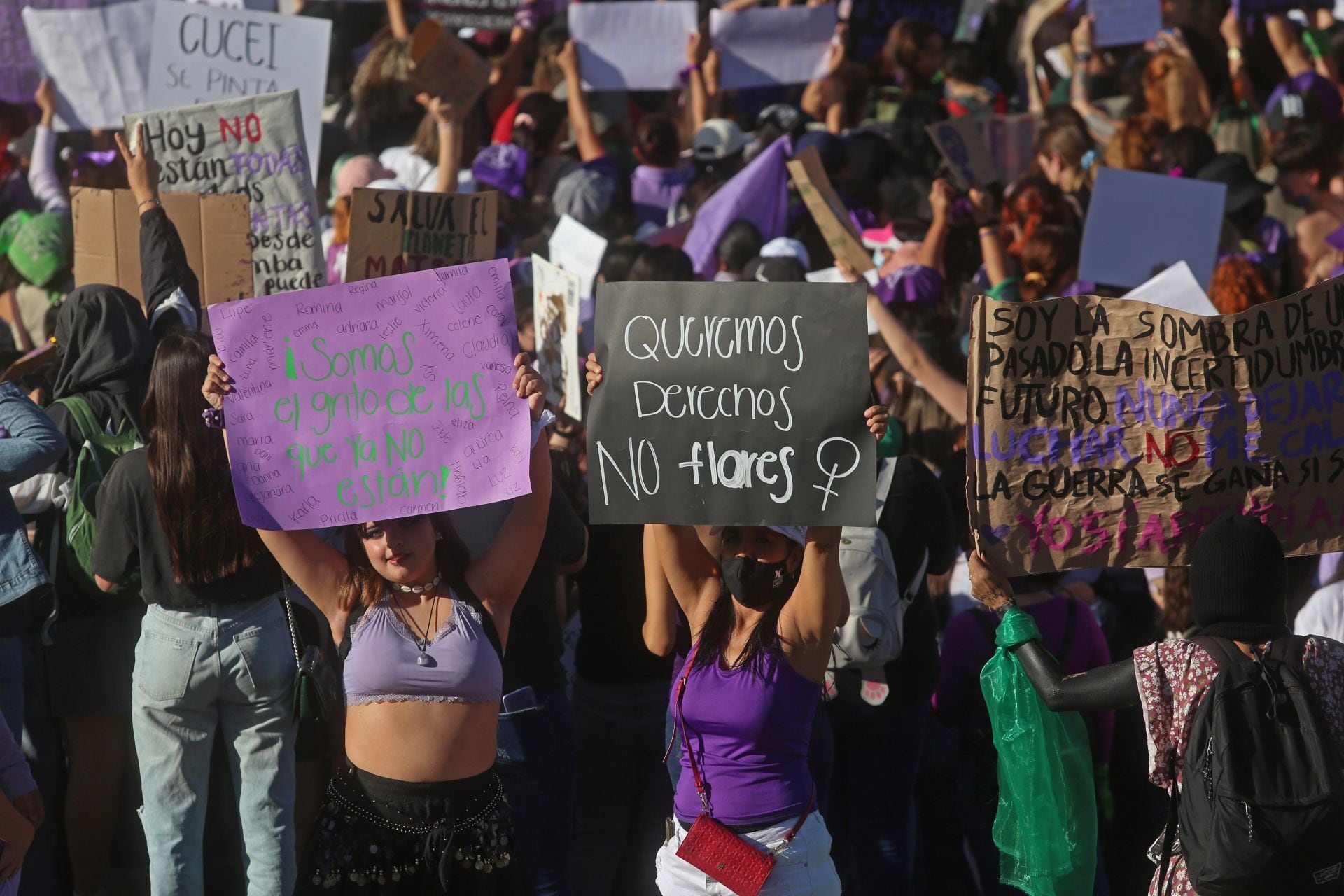 Marcha del 8M en Guadalajara