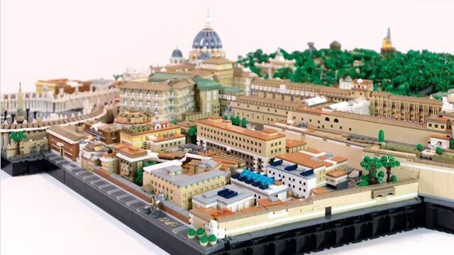Ciudad del Vatican en LEGO