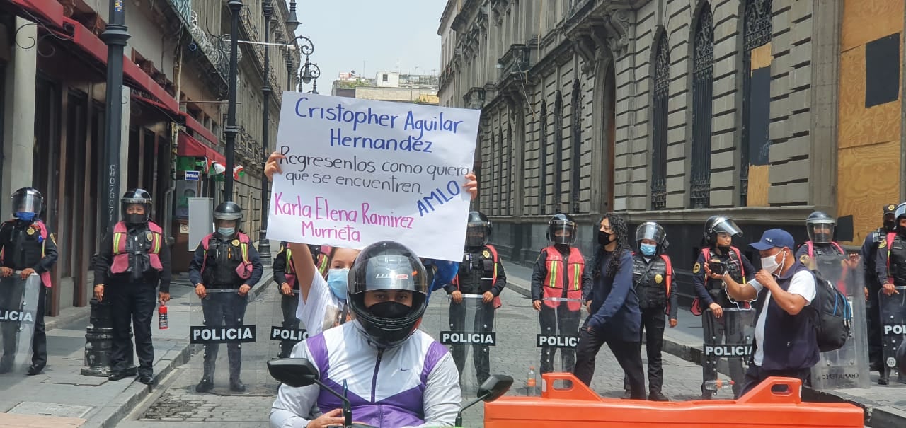 Marcha por Karla y Christopher