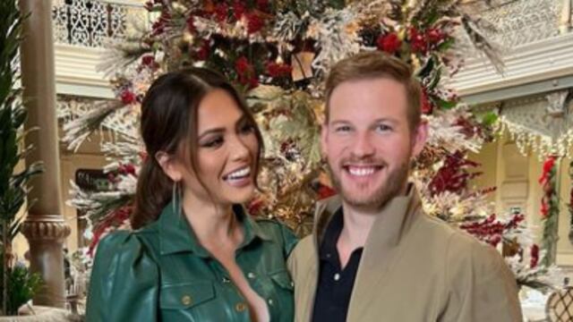 Andrea Meza y su novio Ryan