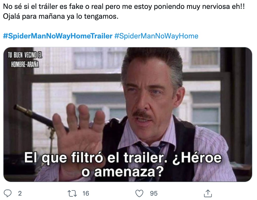Memes de 'Spider-Man: No Way Home'