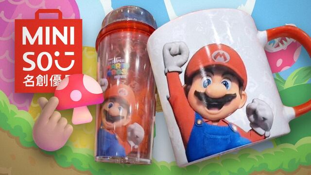 La colección de Mario Bros en Miniso que puedes comprar a un buen precio