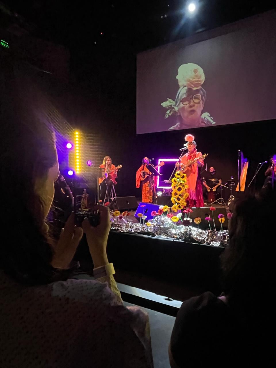 Andrea Echeverri en el Centro Cultural de España. Presentó "Ruiseñora" por el Día internacional de la Mujer 2025