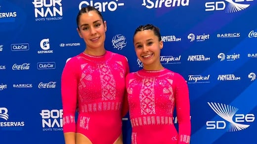 Dafne Navarro y Patricia Núñez ganan oro para México en gimnasia de Santo Domingo 2026