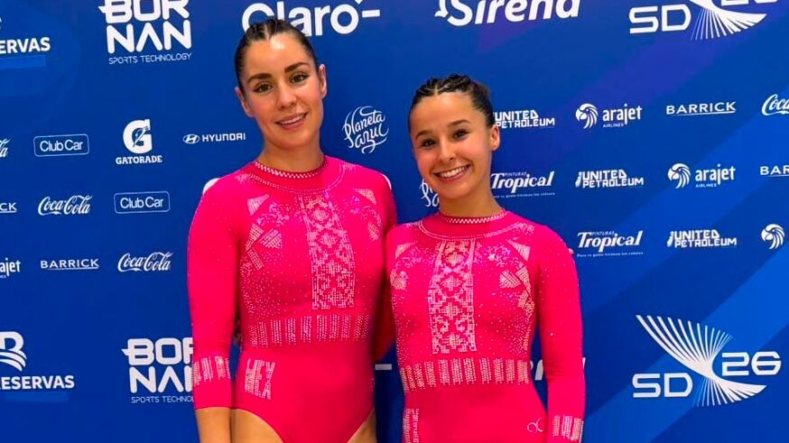 Dafne Navarro y Patricia Núñez ganan oro para México en gimnasia de Santo Domingo 2026