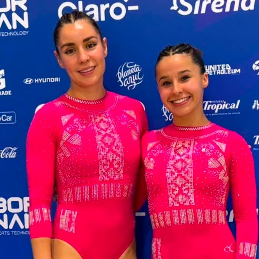 Dafne Navarro y Patricia Núñez ganan oro para México en gimnasia de Santo Domingo 2026