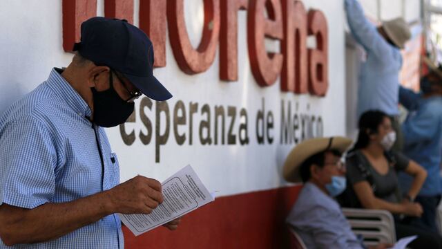 Militantes de Morena