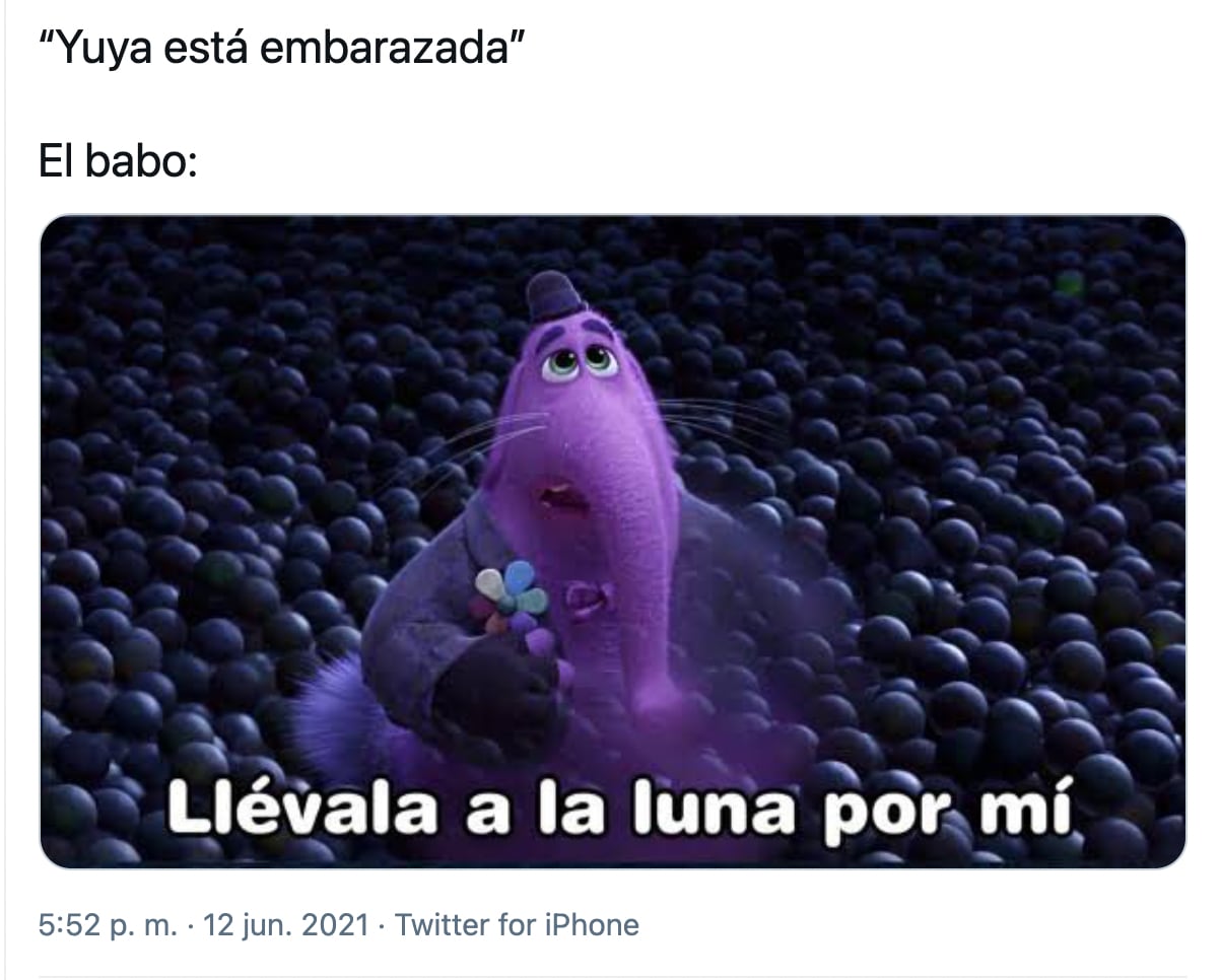 Memes sobre la reacción de Babo al embarazo de Yuya