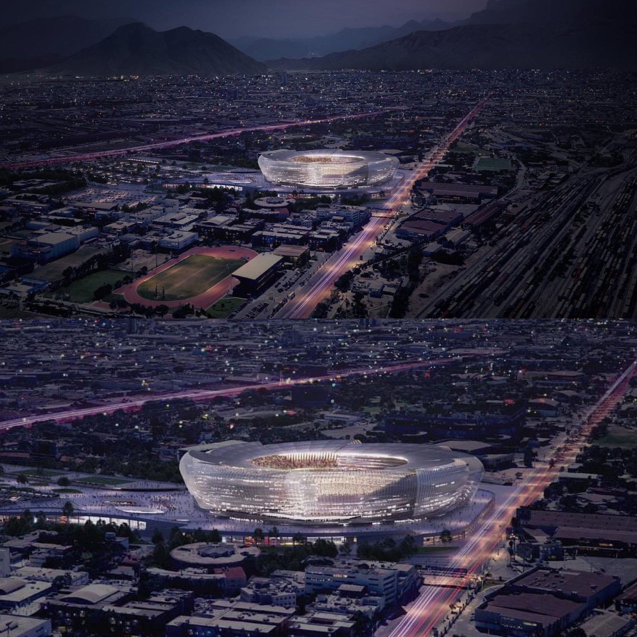 Proyecto del nuevo estadio de Tigres