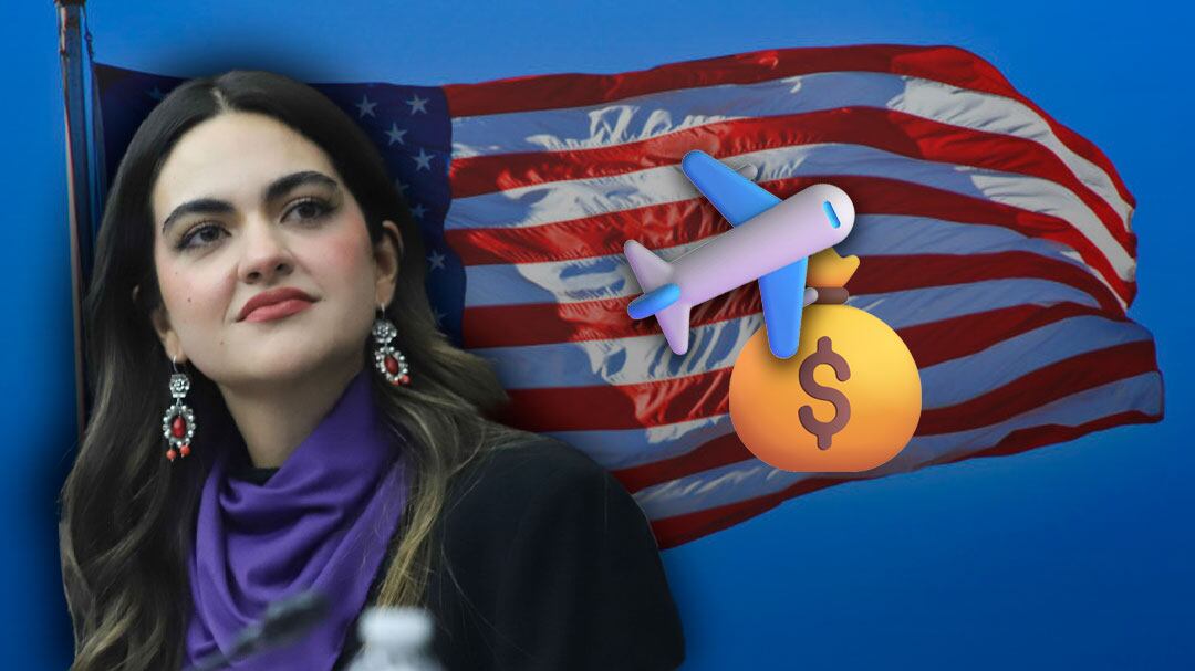 Andrea Chávez viajó a Estados Unidos para defender remesas de mexicanos; esto decidió sobre los gastos del viaje