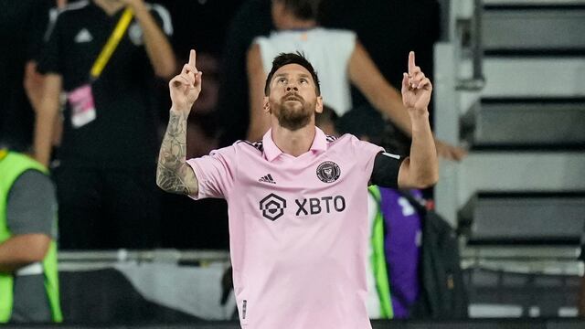 Lionel Messi en la Leagues Cup