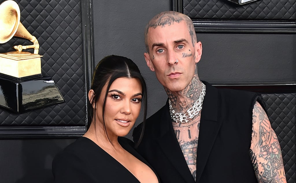 Kourtney Kardashian y Travis Barker