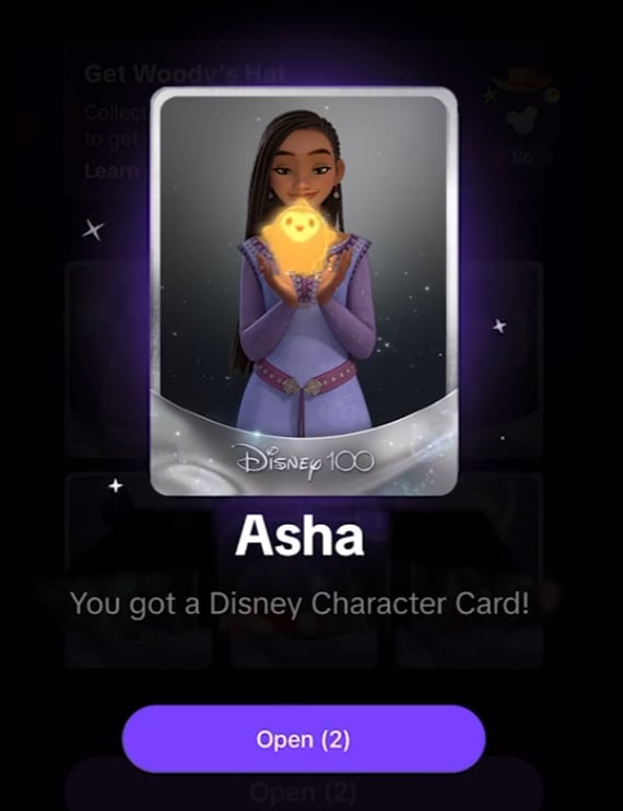 Cartas Disney 100 en TikTok
