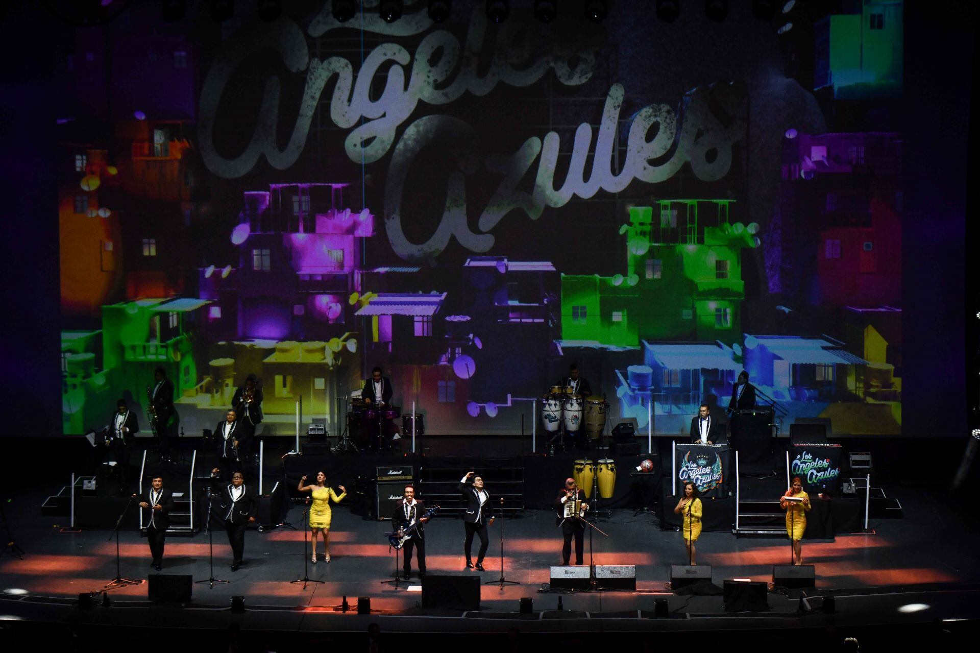 Los Ángeles Azules en concierto