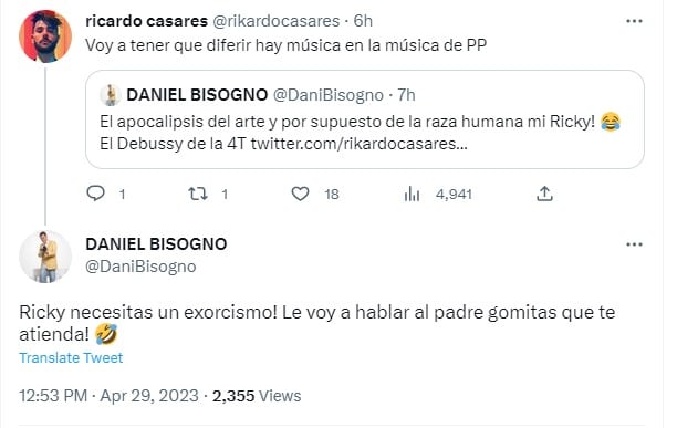 Daniel Bisogno y Peso Pluma