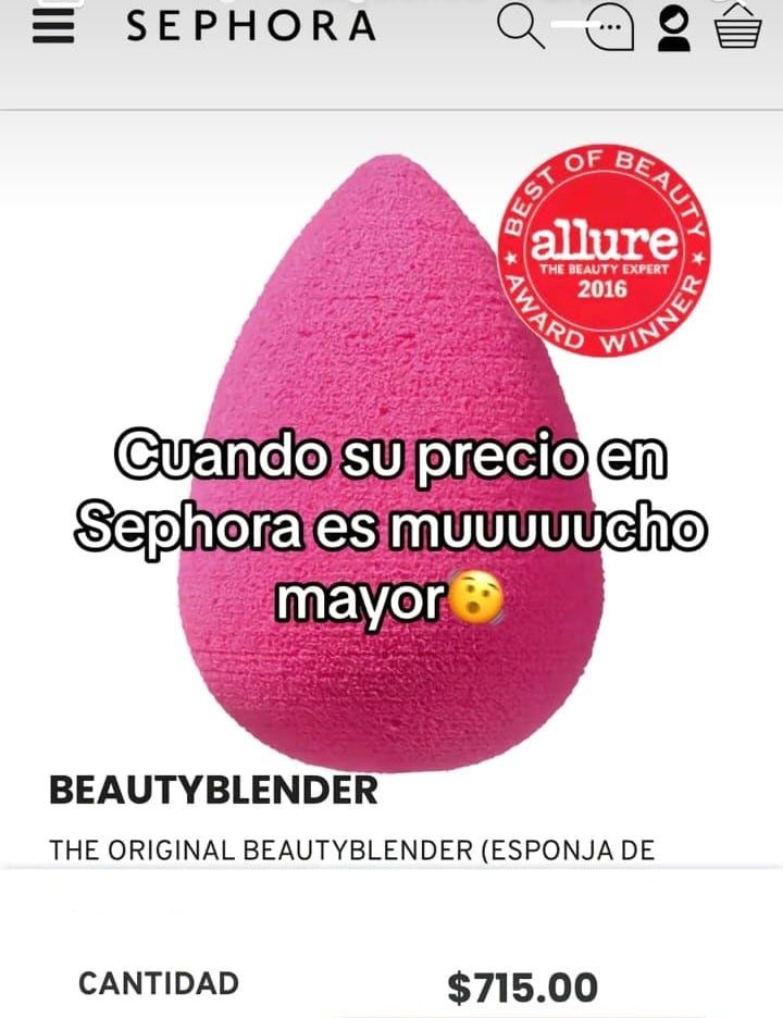 Beauty Blender originales en Waldo´s