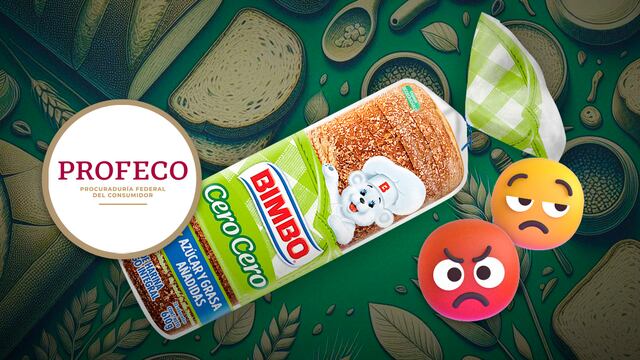 Pan Bimbo Cero Cero contiene casi el triple de azúcares que declara, según la Profeco