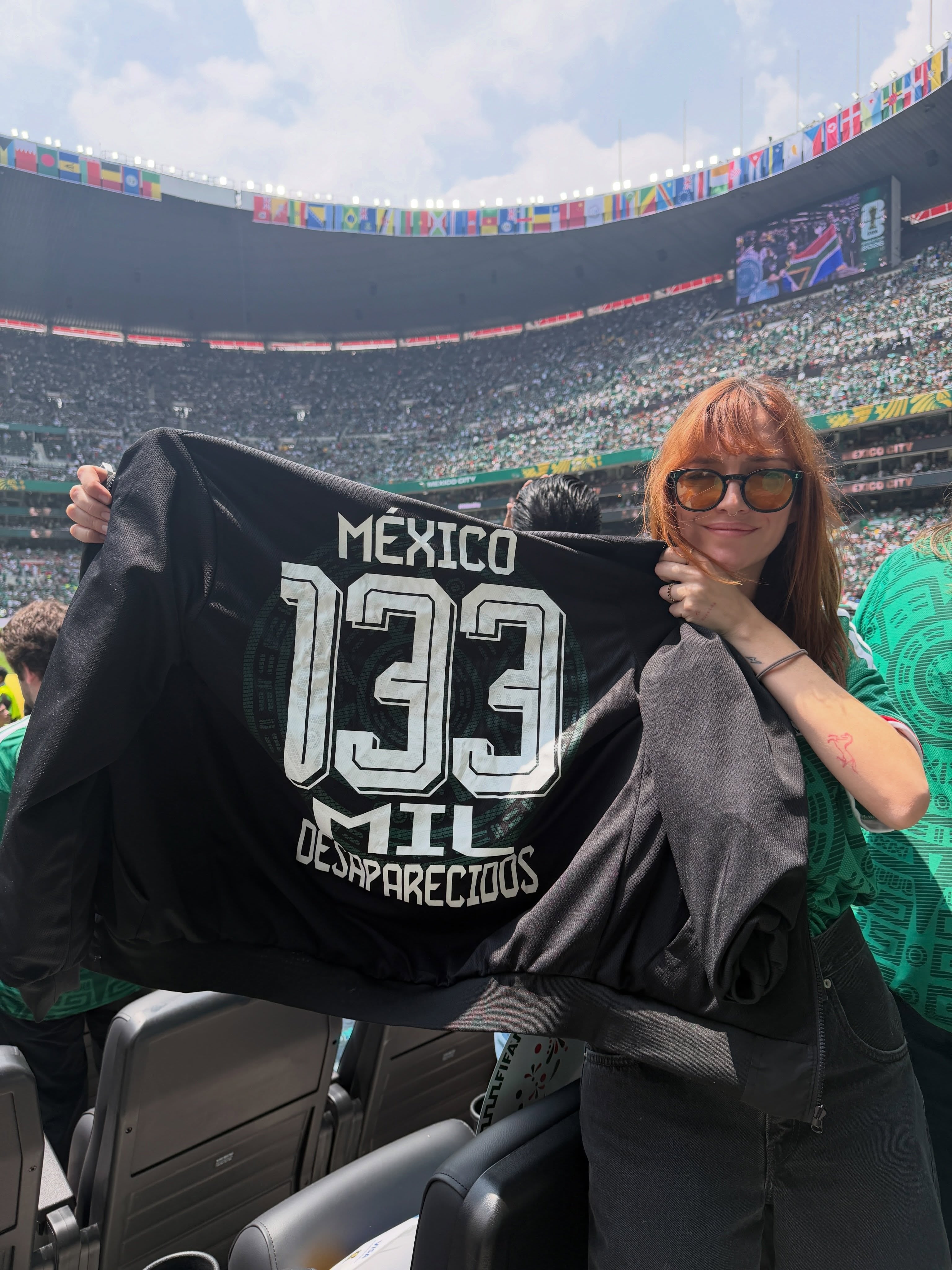Regina Blandón lleva mensaje sobre desaparecidos al Mundial 2026