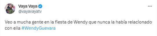 Critican que haya puro colgado en la fiesta de cumpleaños de Wendy Guevara.