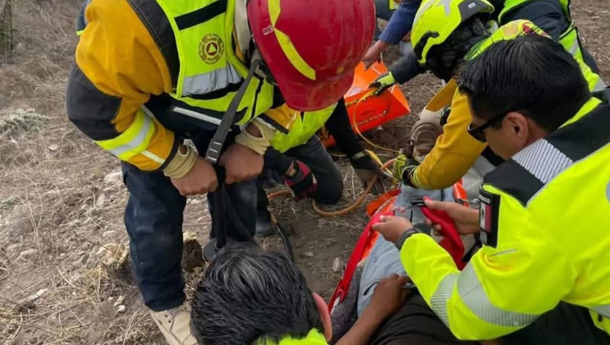 Rescatan a campesino en Tamaulipas