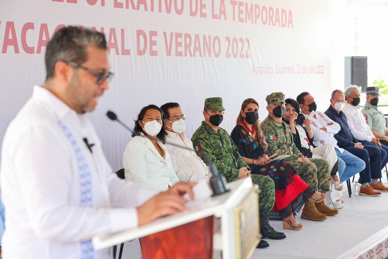 Operativo de la Temporada Vacacional Verano 2022 en Guerrero